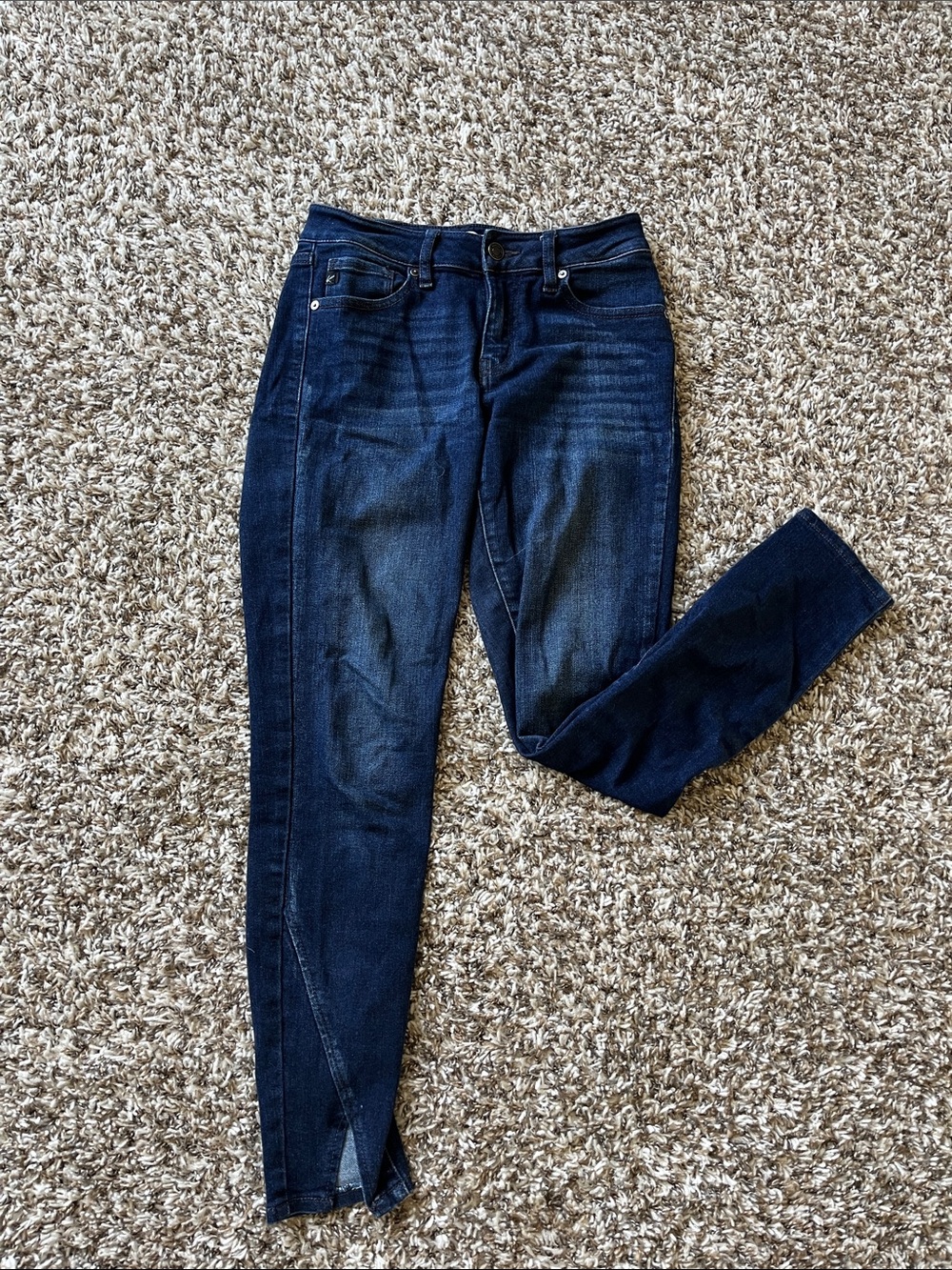 KanCan Indigo Ankle Crop Jeans
